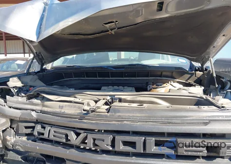 2024 Chevrolet Silverado 1500 2Wd Short Bed Custom z USA, uszkodzony, nr VIN 1GCPABEK6RZ323639